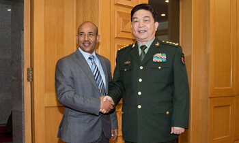 Chinese DM meets Ethiopian counterpart in Beijing