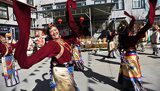 Tibetan New Year markd in China's Tibet