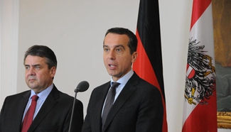 Austrian, German officials call on Europe to stay together to overcome challenges