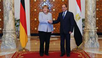Egypt's Sisi, Germany's Merkel discuss illegal migration, terrorism