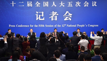 NDRC holds press conference for 5th session of 12th NPC on China's economy