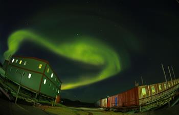 In pics: Aurora australis in sky over Zhongshan Antarctic Station