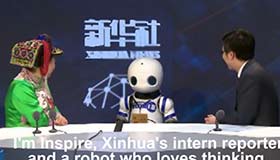Xinhua's interactive "robot reporter" makes debut