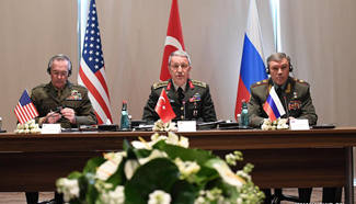 Army chiefs of Turkey, Russia, U.S. discuss issues of Syria and Iraq