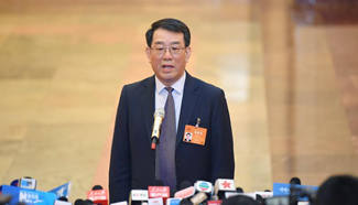 Ministers receive interviews after 2nd plenary meeting of 5th session of 12th NPC