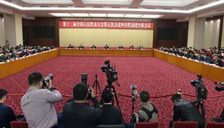 Plenary meeting of 12th NPC deputies from Sichuan opens to media