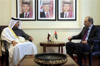 Qatar's FM meets with Jordanian counterpart in Amman