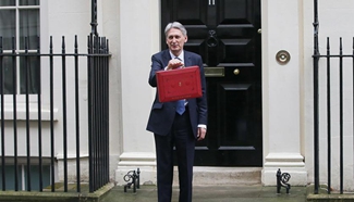 British Chancellor of Exchequer's spending budget to be announced