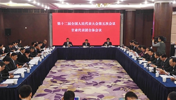 Plenary meeting of 12th NPC deputies from Gansu opens to media