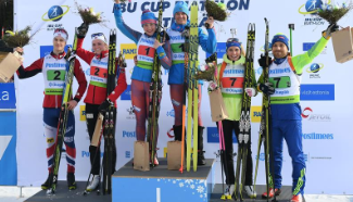 Highlights of single mixed relay final of IBU Cup