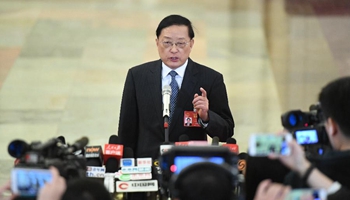 Ministers receive interviews before closing meeting of 5th session of 12th NPC