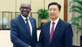 Li Yuanchao meets Burundian Minister of External Relations and Int'l Cooperation