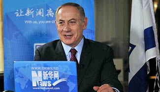 Israeli prime minister holds online chat with Xinhua netizens