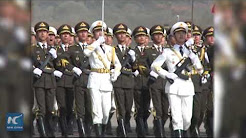 Chinese contingent joins in Pakistan Day military parade rehearsal