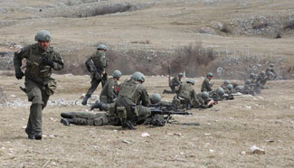 Military exercise held "Exercise Kalinovik 2017" in Kalinovik, BiH