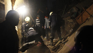 At least one dead, seven injured during building collapse in Cairo
