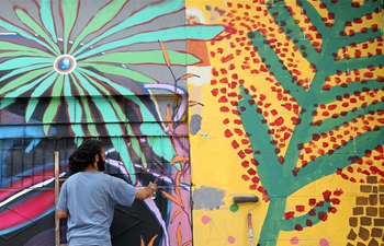 Graffiti attract tourists to Batman's Alley, Sao Paulo