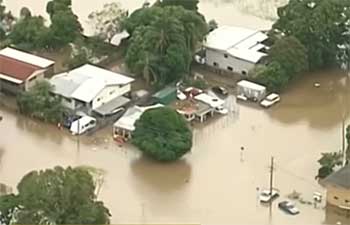 Australian flood leaves at least three dead with thousands stranded