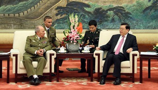 China vows to advance military ties with Cuba