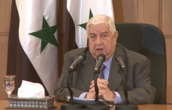 FM: Syria "did not and will not" use chemical weapons