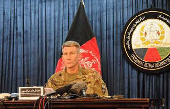NATO commander in Afghanistan claims timing of using MOAB not related to outside events