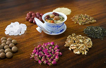 Eight Treasures Tea made in NW China's Ningxia