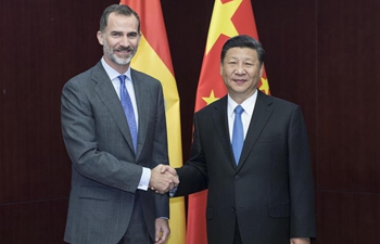 Chinese president meets with Spanish King in Kazakhstan