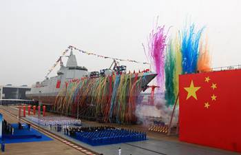 China launches new destroyer