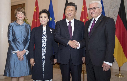 Xi says China, Germany in new era of high-level, comprehensive 
strategic cooperation