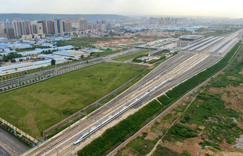 New high-speed rail in NW China completes national network