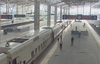New bullet trains enter trial operation in N China