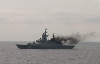 Chinese, Russian warships conduct live-fire drills in Baltic Sea