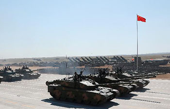 China holds military parade to mark PLA 90th birthday