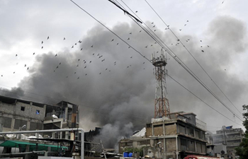 At least 5 injured in shoe factory fire in Karachi, Pakistan