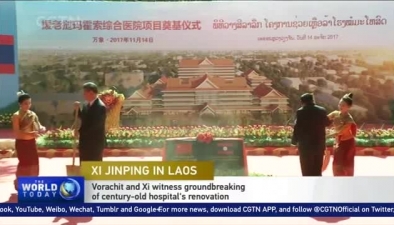 Xi lays ground for China-sponsored hospital in Laos