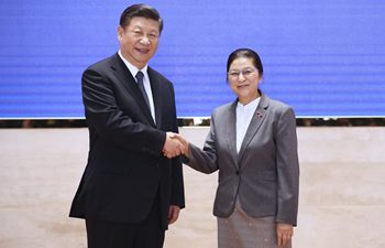 Chinese president meets with President of Lao National Assembly