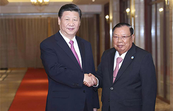 Xi meets Bounnhang again on historic, fruitful visit to Laos