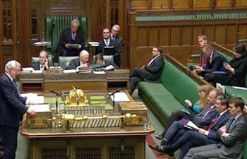 UK government offers parliament a vote on EU withdrawal agreement