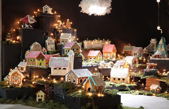 A look at Gingerbread City in Budapest, Hungary