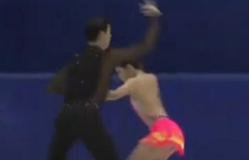 National team figure skaters shine at Chinese championship