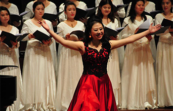 Choir of China National Opera House perform in Riga, Latvia
