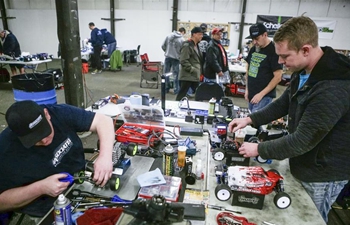 "Conquer the Carpet" indoor off-road challenge held in Surrey, Canada