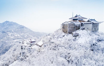In pics: beautiful snow scenery across China