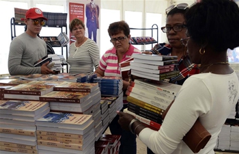 Feature: Cuban book fair pays homage to Chinese community newspaper