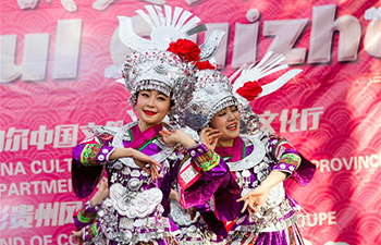 Art troupe from China's Guizhou performs in Nepal for upcoming Spring Festival