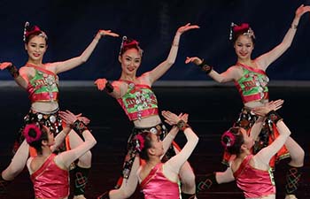 Actresses from China's Guangxi perform in Algiers, Algeria
