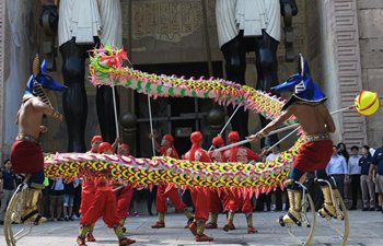 Dragon dance performed to mark Lunar New Year in Singapore
