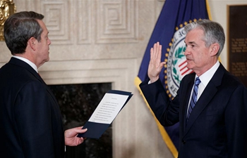 Jerome Powell sworn in as U.S. Fed chief
