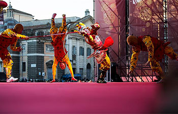 Celebration held in Rome to greet upcoming Chinese Lunar New Year
