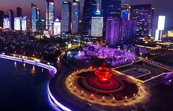Colored lights set for upcoming Spring Festival in Qingdao